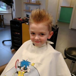Voorbeeld van kapsels voor kinderen bij Kapper Diversa in Wellen